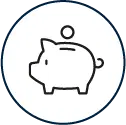 cost savings budget icon